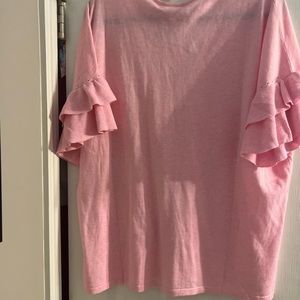 NWT Lilly Pulitzer Kresta Sweater in Heathered Pink Tropics Tint Size XL